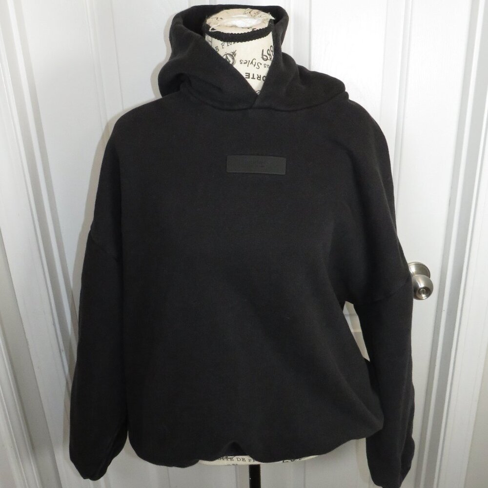 Fear of God Black Hooded Sweatshirt